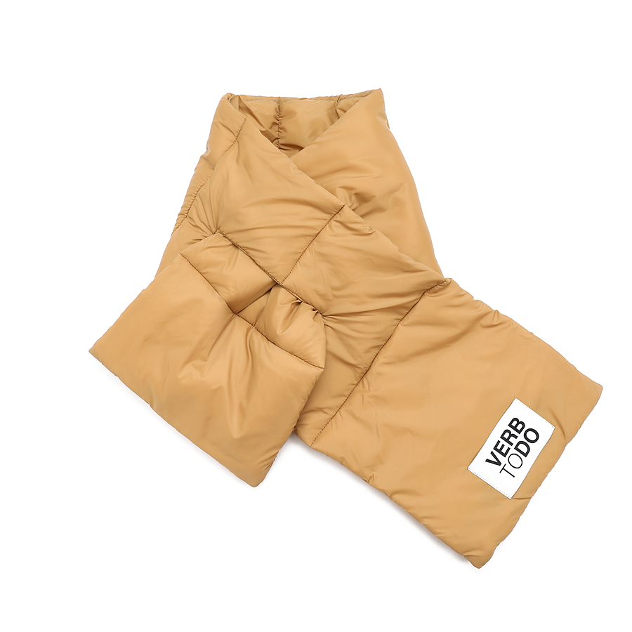 SQUARE PUFFER CAMEL 