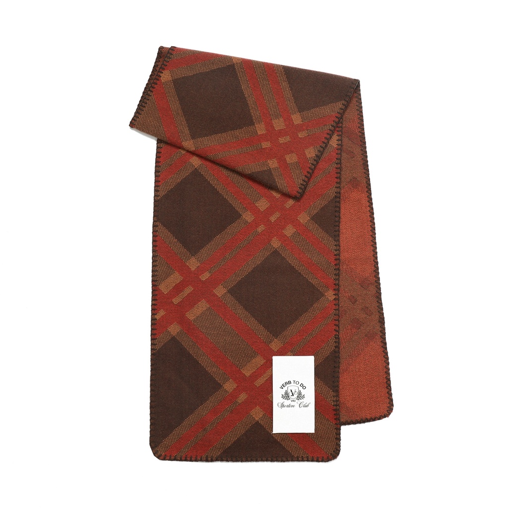 RED SPORTY SCARVE