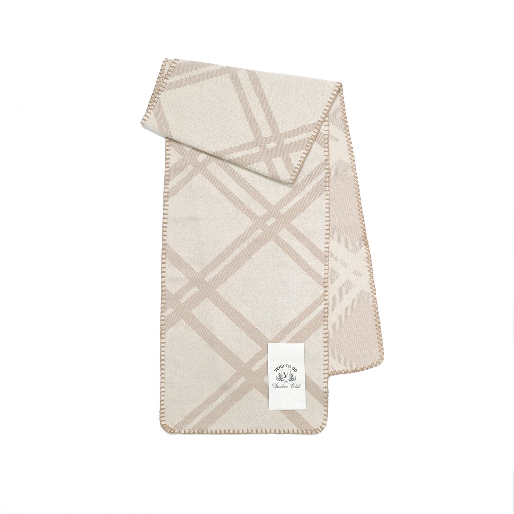 BEIGE SPORTY SCARVE