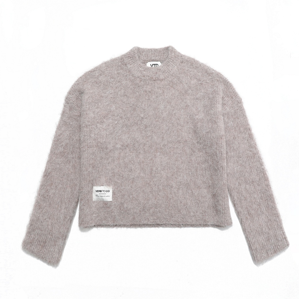 KNITWEAR BOXY TOASTED VTD XS