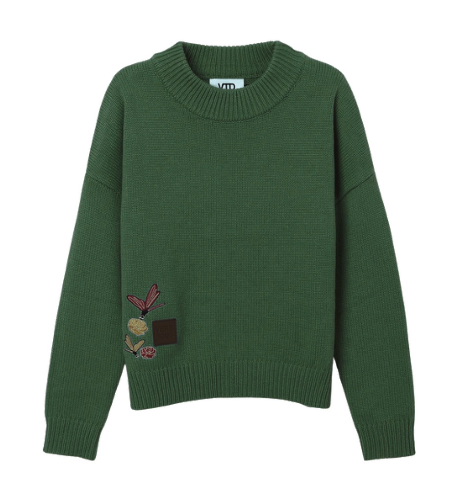 KNITWEAR VTD GREEN WL-Y4-L