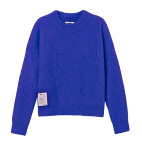 KNITWEAR BOXY BLUE ALP-A7-XS