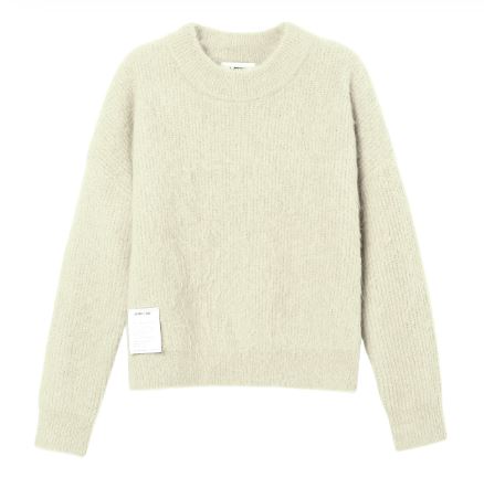 KNITWEAR BOXY CREAM ALP-A5-XL