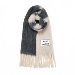 [VTD-SCARF-RPL-023] MAXIBUFANDA MUSIC ROMANCE