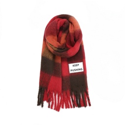[VTD-SCARF-RPL-007] MAXIBUFANDA KEEP PUSHING