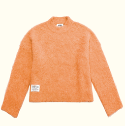 [KVTD-BOXY-ORANGE-M] KNITWEAR BOXY ORANGE M