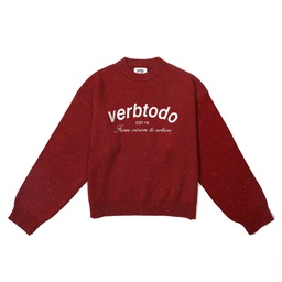 [KVTD-OV-GRAIN-S] KNITWEAR OVERSIZE VTD GRAIN S