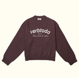 [KVTD-OV-BR-M] KNITWEAR OVERSIZE BROWN VTD M