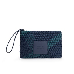 [VTD-CB-DUO-BL-01] CLUTCH BAG LIFE IS SIMPLE AW26-01
