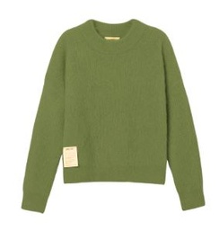 [VTD-JSY-ALP-A6-XS] KNITWEAR BOXY GREEN ALP-A6-XS
