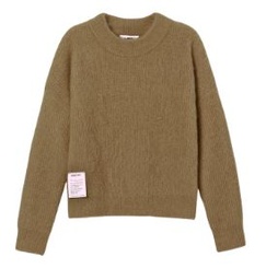 [VTD-JSY-ALP-A3-M] KNITWEAR BOXY BROWN ALP-A3-M
